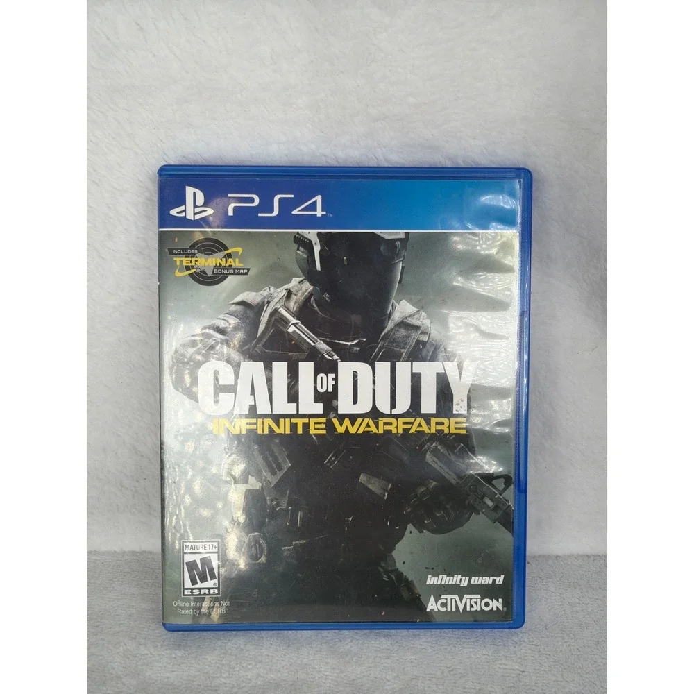 Activision Call of Duty Infinite Warfare PS4 N/A Blue Excellent Terminal Map